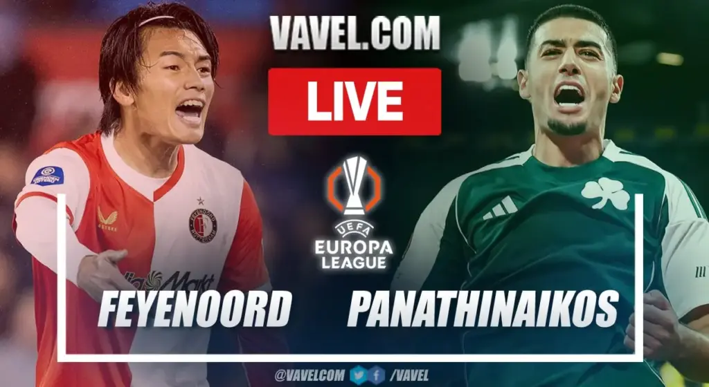 Feyenoord en Panathinaikos strijden in de UEFA Europa League
