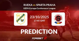 Rijeka en Sparta Praag Strijden in Spannende Voetbalwedstrijd
