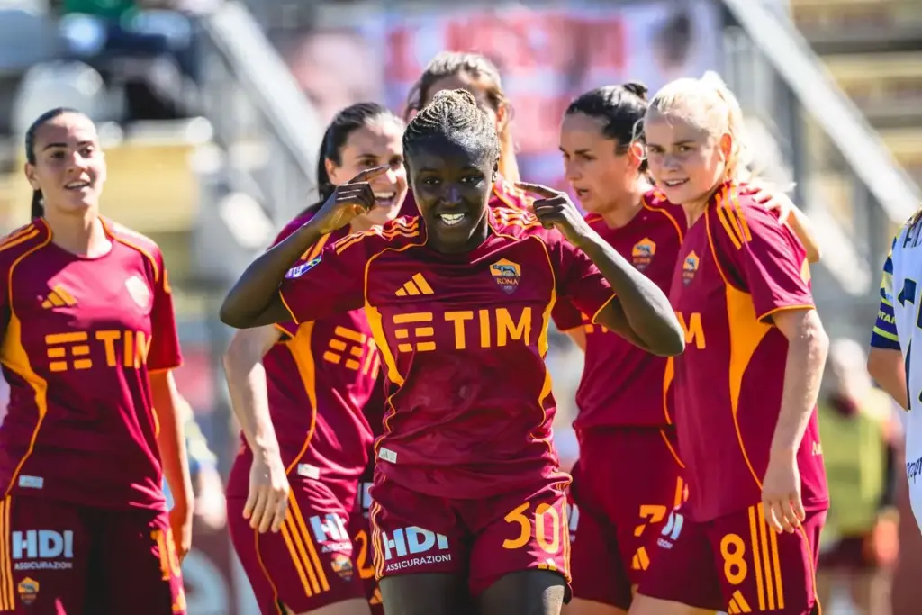 Roma behaald belangrijke overwinning tegen Parma