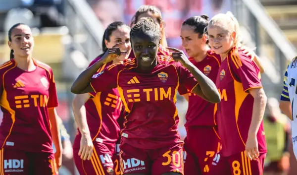 Roma behaald belangrijke overwinning tegen Parma