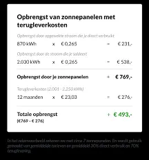 Inzicht in Terugleverkosten voor Zonnepanelen