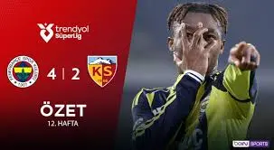 Fenerbahçe Tegen Kayserispor: Een Spannende Wedstrijd