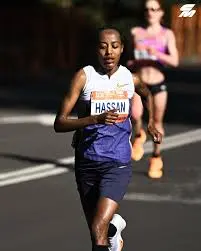 Sifan Hassan Blikvanger Tijdens de New York Marathon