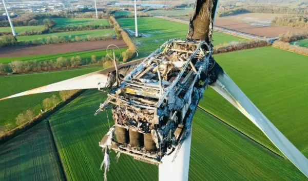 Windmolen brand: Oorzaken en impact op de duurzaamheid