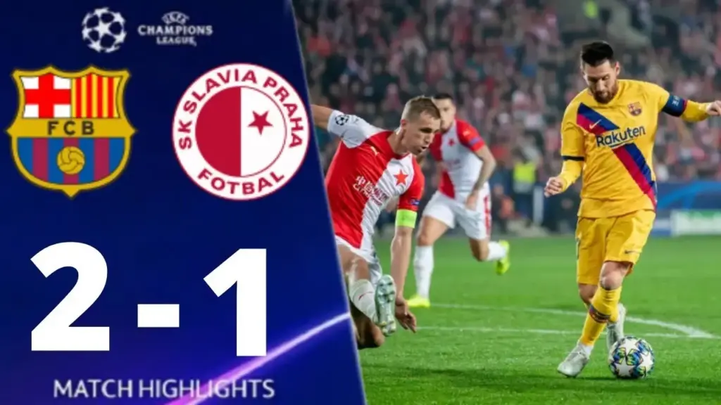Slavia Praha vs Barcelona: Een Spannende Ontmoeting