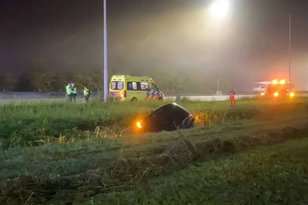 Wat gebeurde er bij het ongeval op de Rondweg Oost in Veenendaal? 112 veenendaal