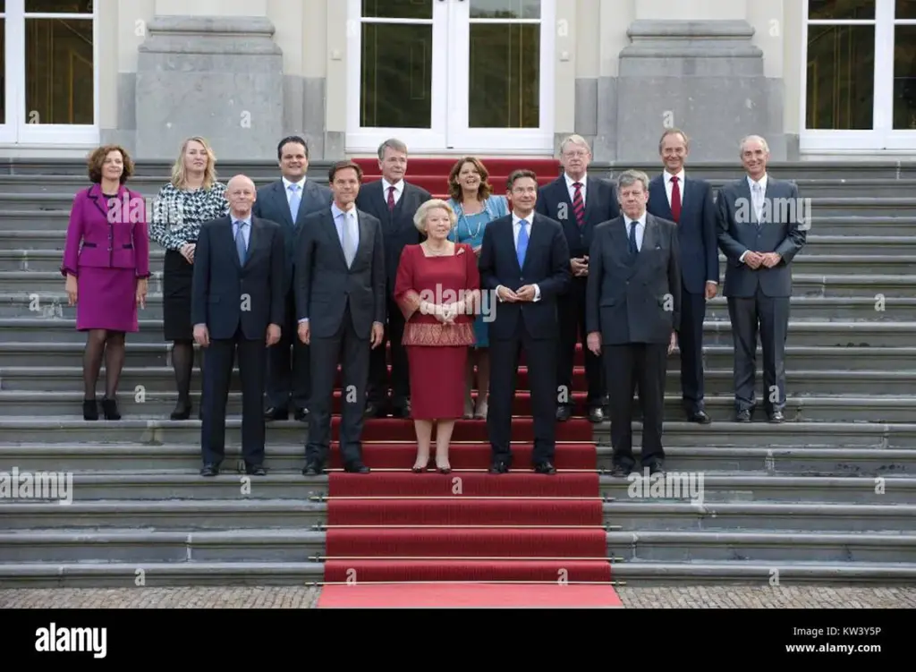 Nederland heeft een nieuwe regering: de bordesfoto van kabinet-Jetten