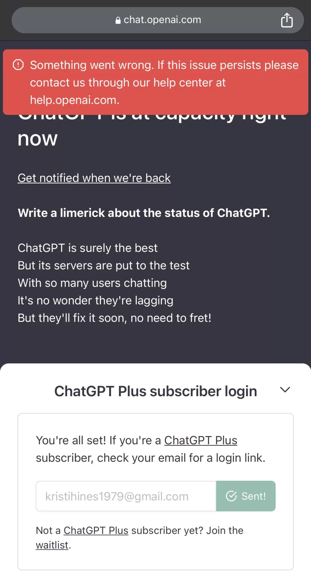 ChatGPT Down: Wat Gebeurt Er en Hoe te Handelen?