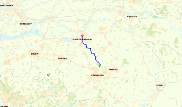 De Verbinding Tussen Den Bosch en Eindhoven