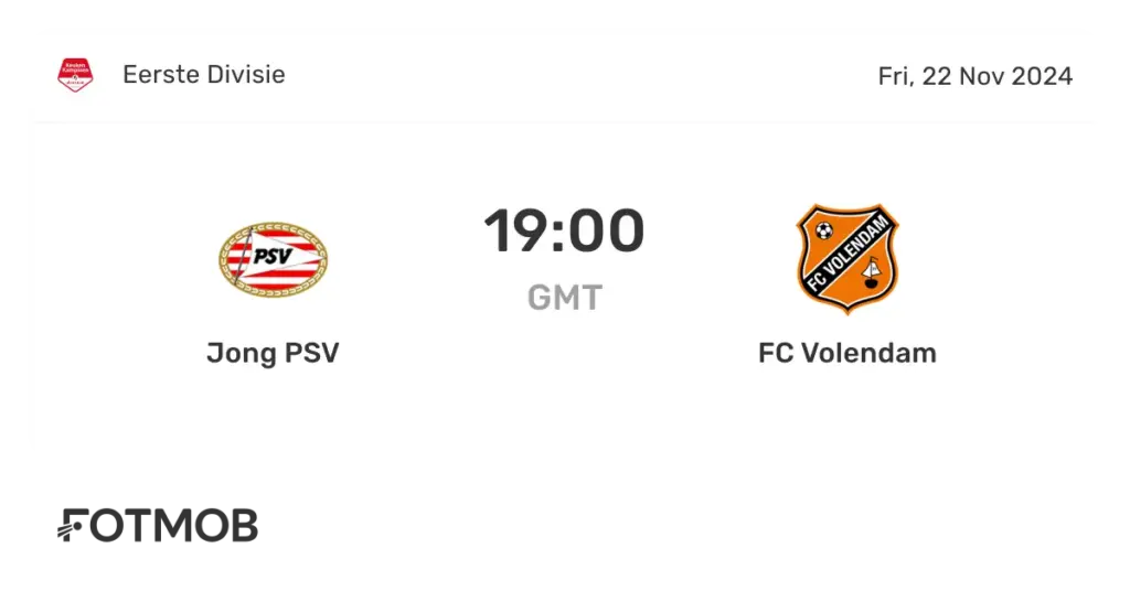 FC Volendam vs PSV: Een Spannende Strijd in de Eredivisie