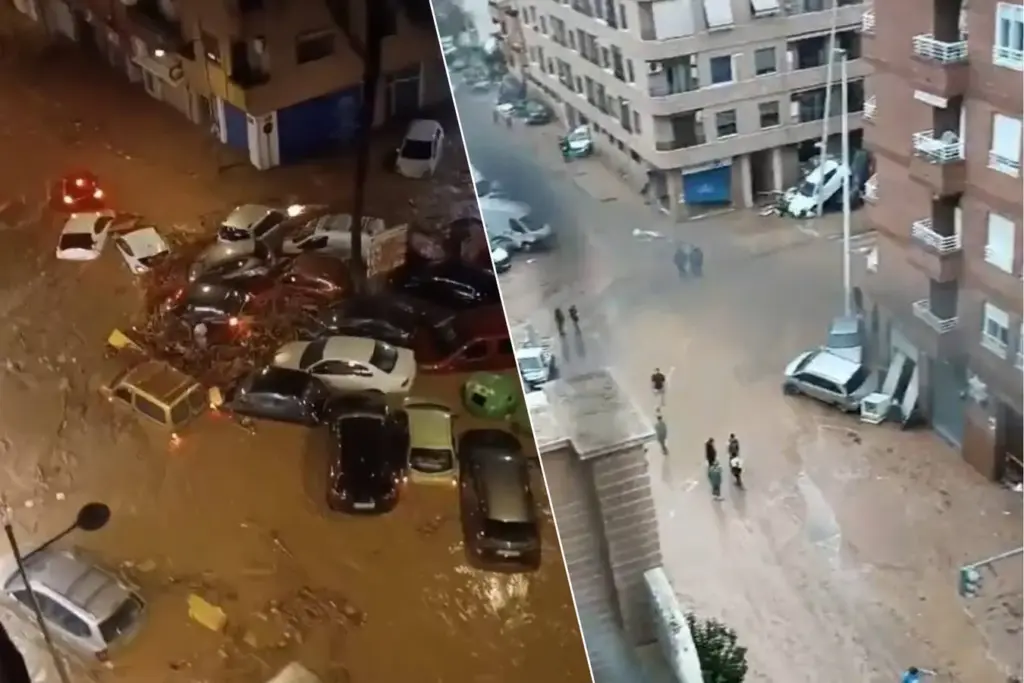 Ernstig Noodweer Teistert Spanje en Portugal