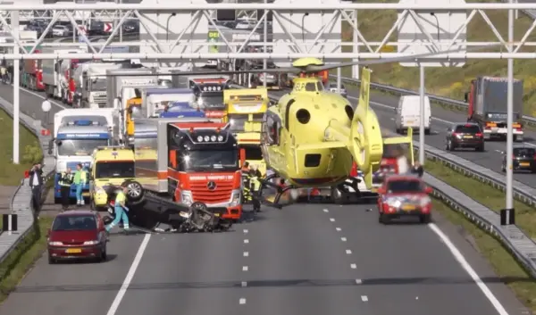 Huidige situatie rondom ongelukken op de A2