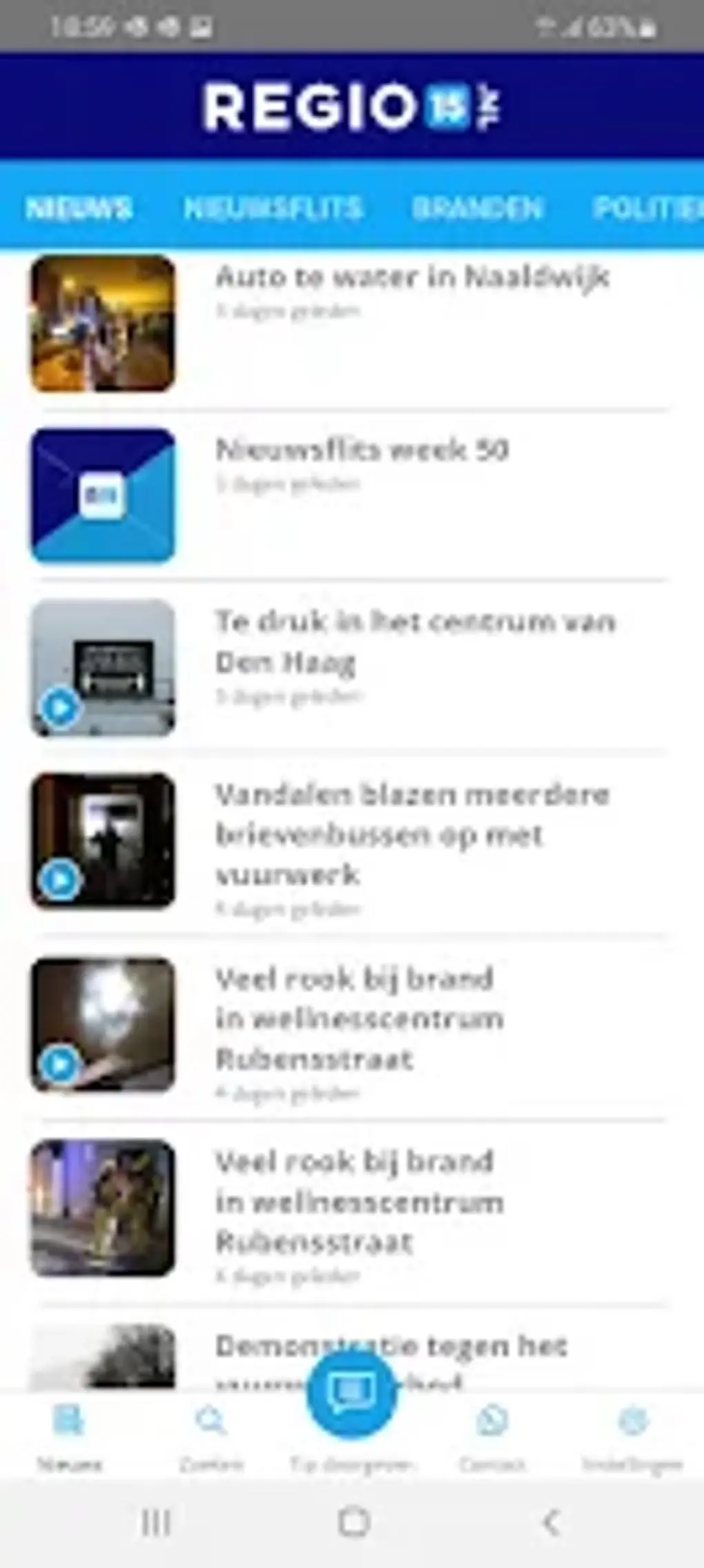 Actueel Nieuws uit Regio15
