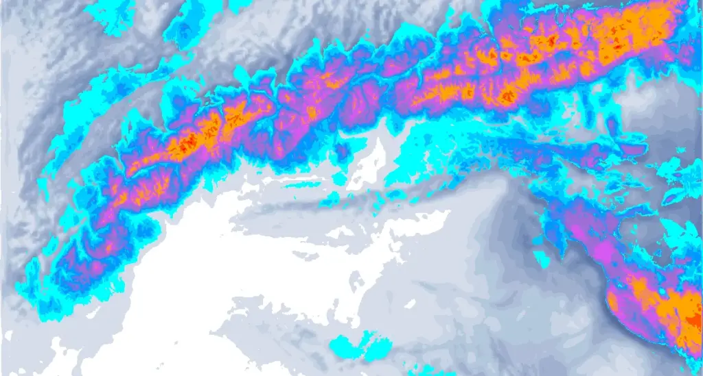 Alpen bedekt met sneeuw: meer dan een halve meter gevallen