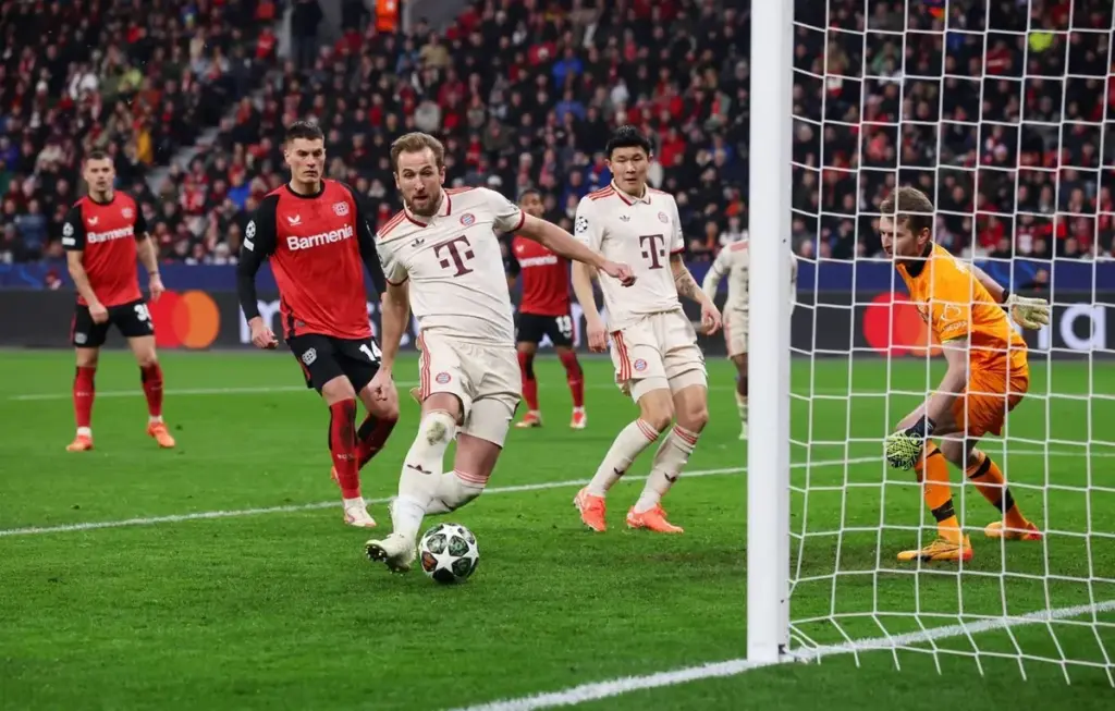 Bayer leverkusen speelt tegen Arsenal in de Champions League