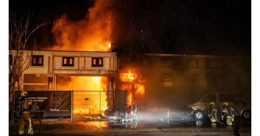 Brand alphen aan den rijn