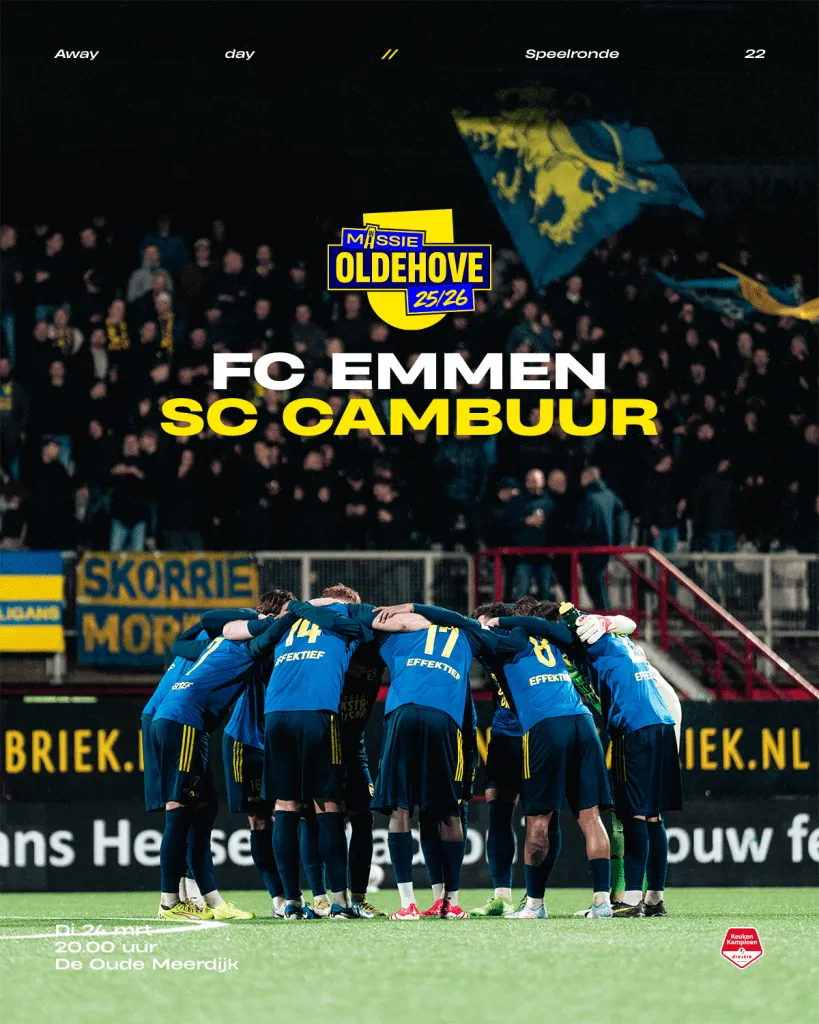 Cambuur emmen: SC Cambuur kan promotie afdwingen tegen FC Emmen