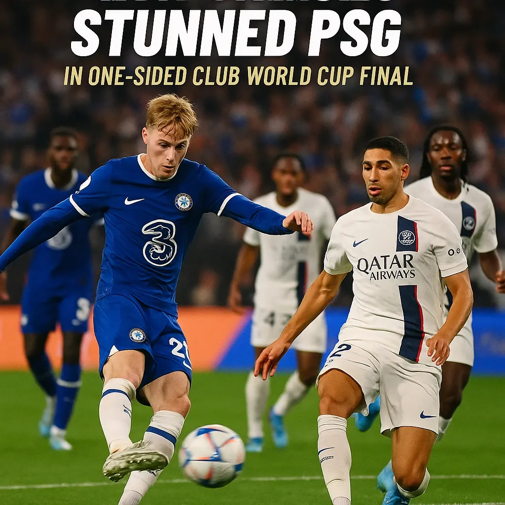 Chelsea – PSG: PSG boekt overtuigende overwinning