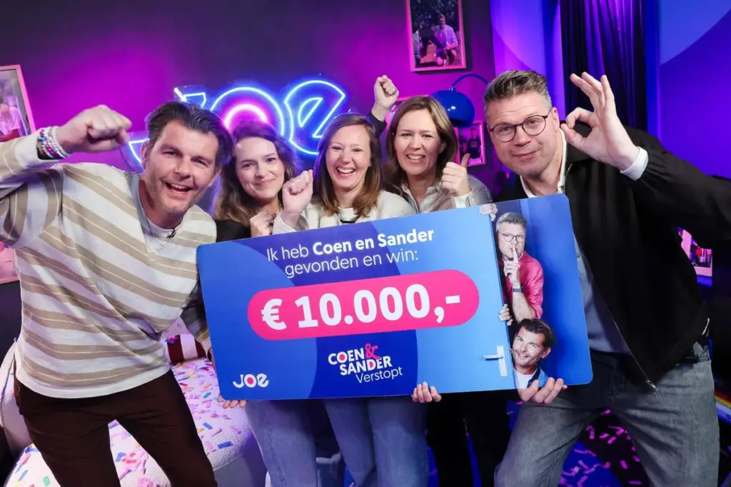 Coen en sander verstopt