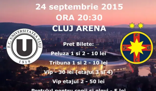 fcsb - „u” cluj — NL news