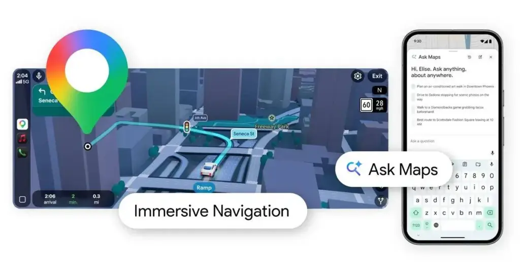 Gemini AI: Verbeteringen in Google Maps