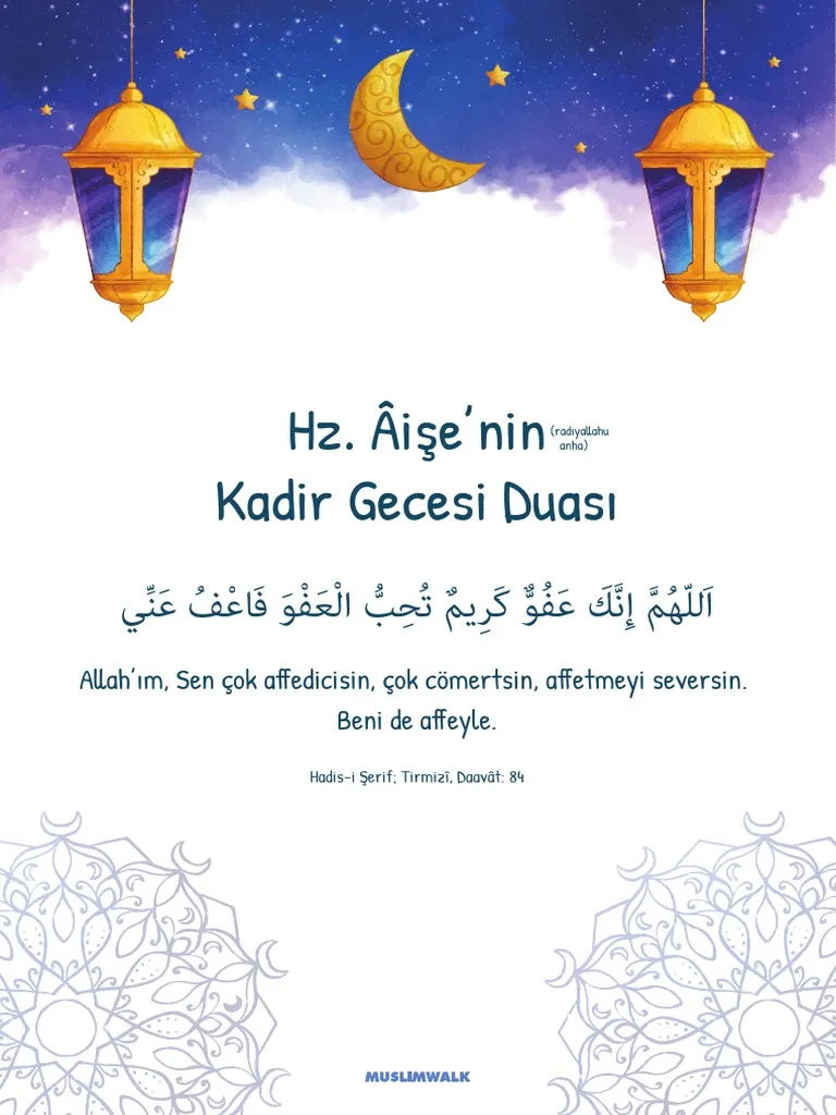 Kadir gecesi duasi: Een spirituele nacht in Kocaeli