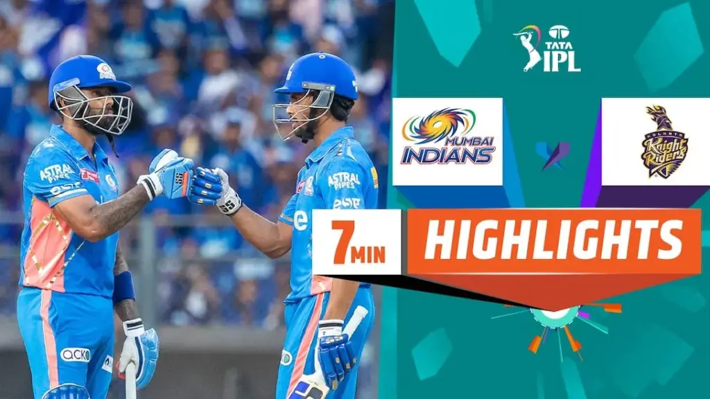 Kkr vs mi: Kolkata Knight Riders tegen Mumbai Indians: Een spannende confrontatie