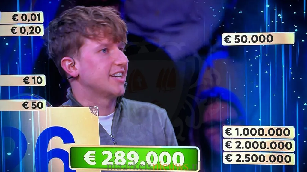 Miljoenenjacht vanavond: Winnaar uit Markelo wint 289.000 euro