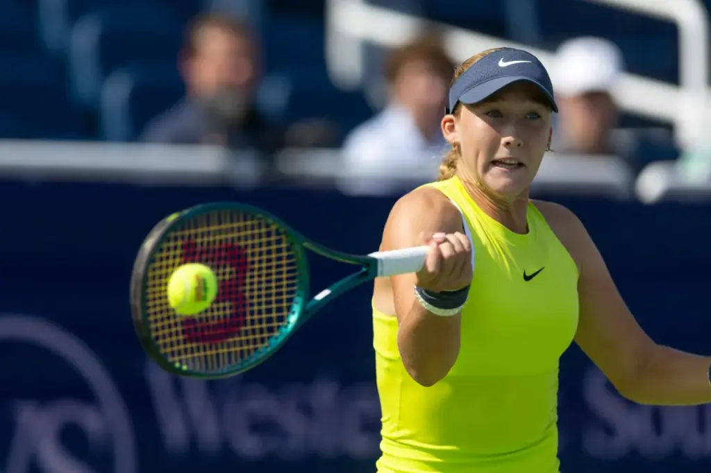 Mirra andreeva verliest in tweede ronde van Indian Wells
