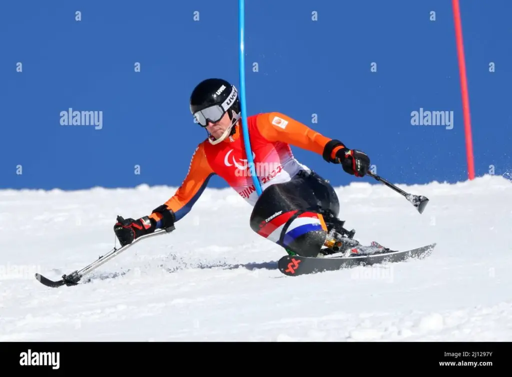 Niels de langen wint zilveren medaille op de Paralympische Winterspelen