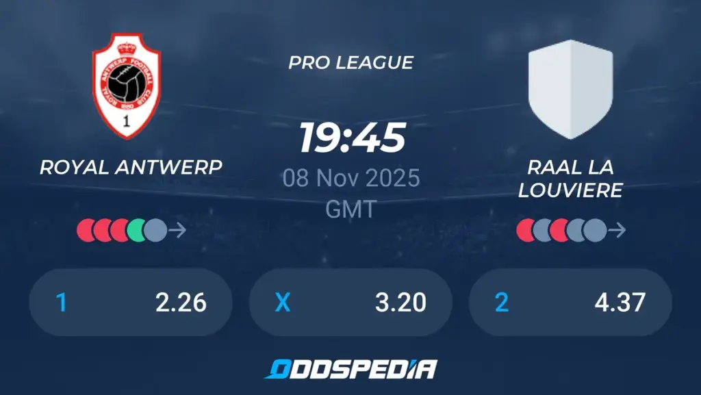 Raal la louvière – antwerp
