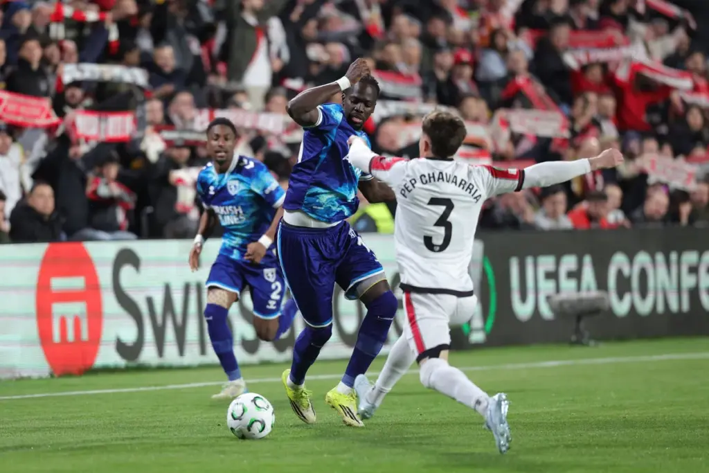 Rayo Vallecano boekt historische overwinning in Europa