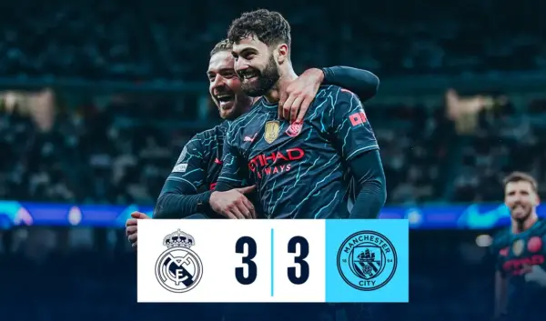 real madrid - manchester city — NL news