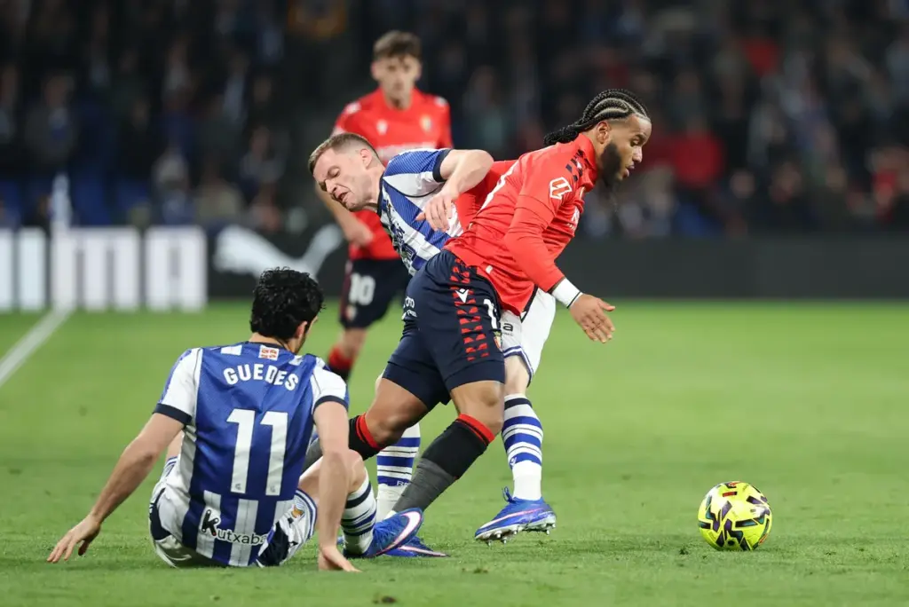 Real Sociedad – Osasuna: Real Sociedad wint met 3-1