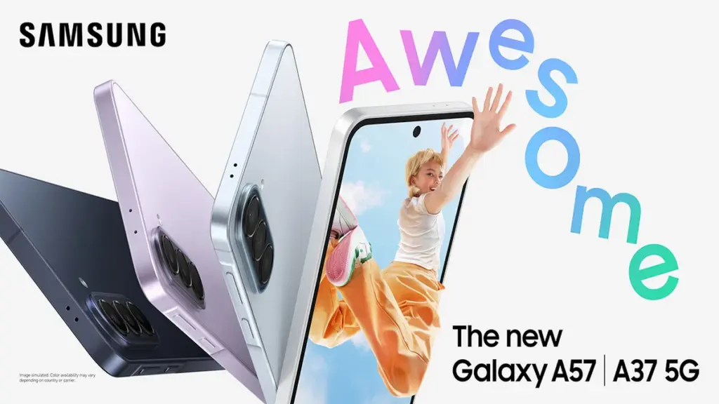 Samsung Galaxy A57 5G aangekondigd