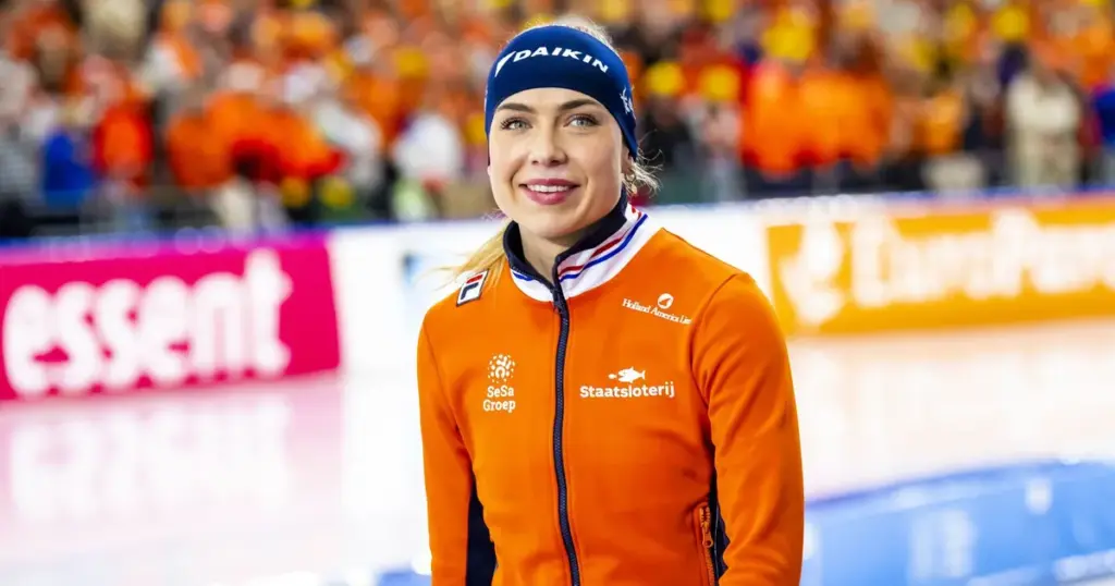 Schaatsen joy beune jenning de boo