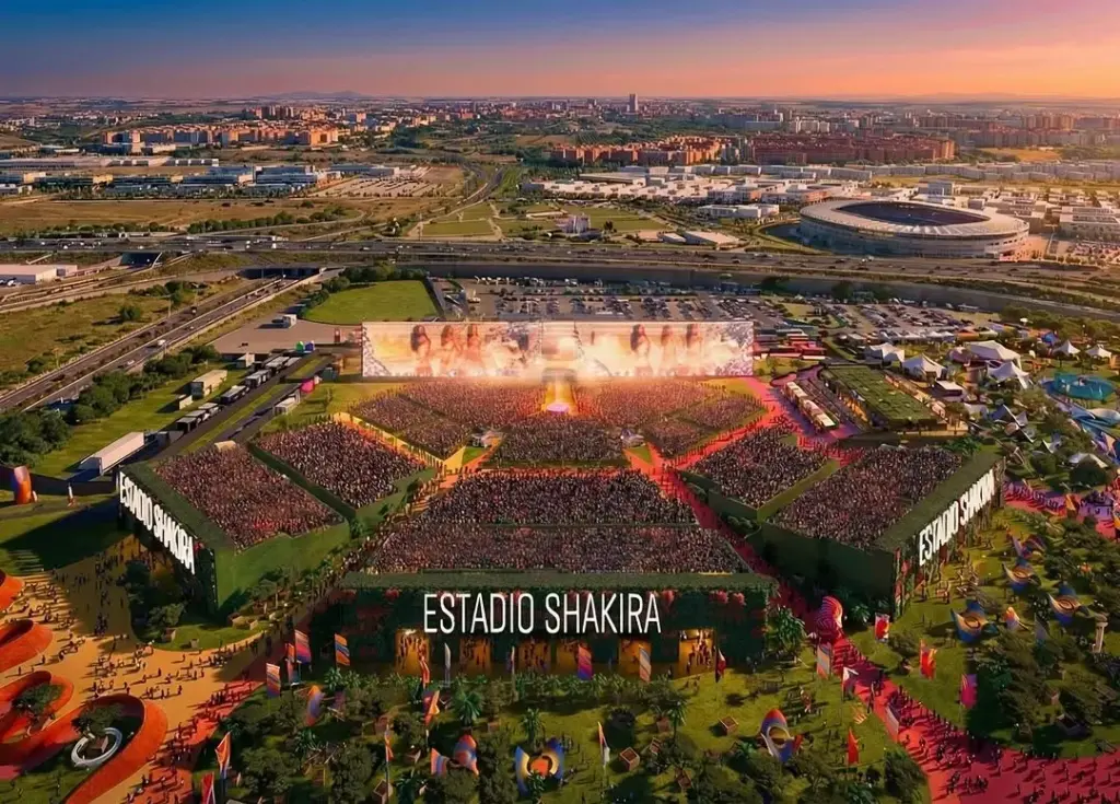 Shakira’s nieuwe stadion in Madrid: meer dan 450.000 tickets verkocht