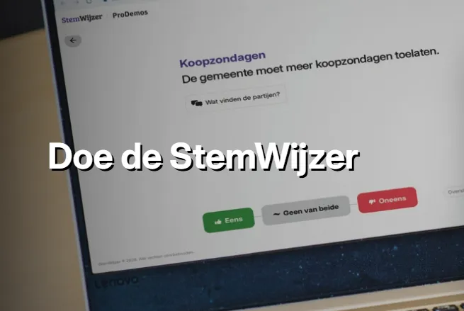 Stemwijzer: Voorbereidingen voor de gemeenteraadsverkiezingen in Bernheze