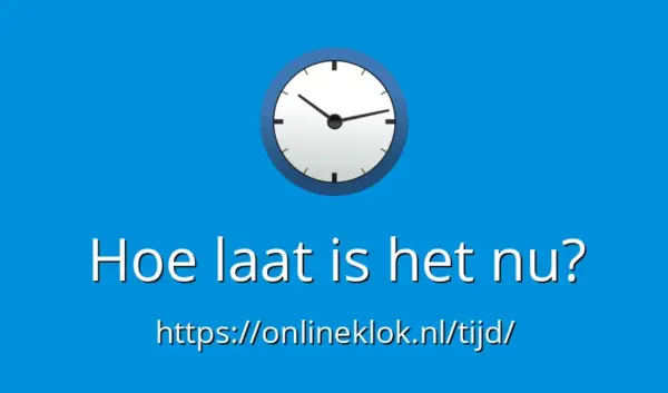 tijd — NL news