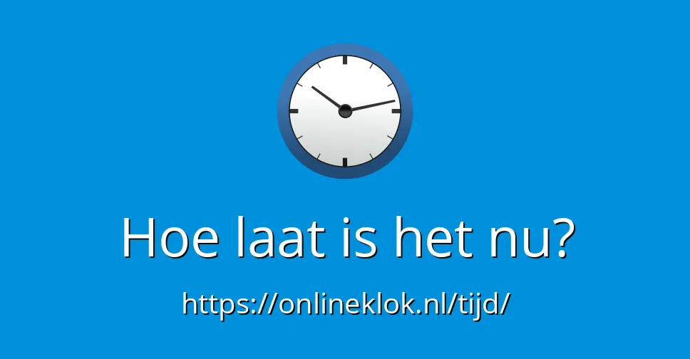 Tijd: Zomer en de impact op de tijd in Nederland