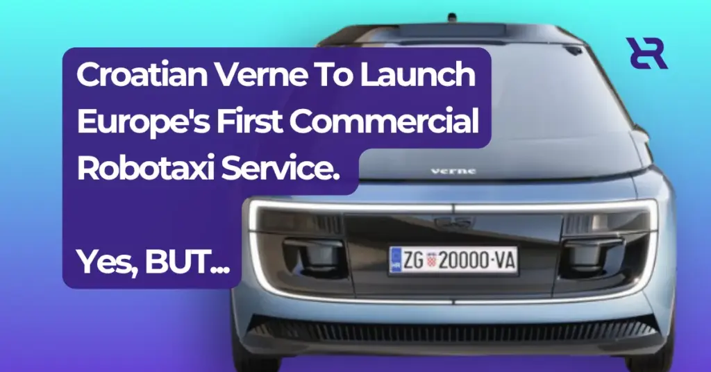 Uber kondigt robotaxi-service aan in Zagreb