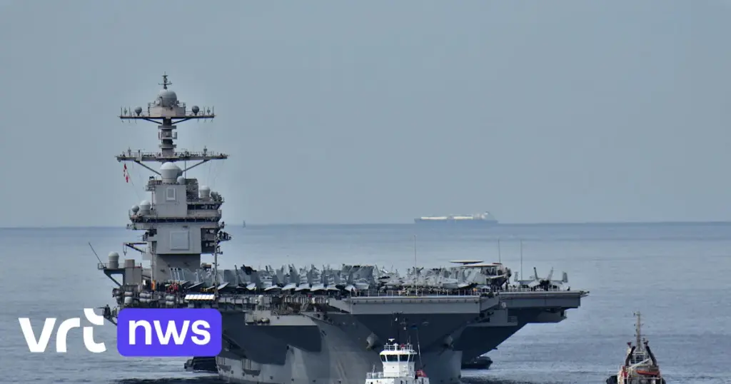 Vliegdekschip uss gerald r ford: Vliegdekschip USS Gerald R. Ford betrokken bij brand