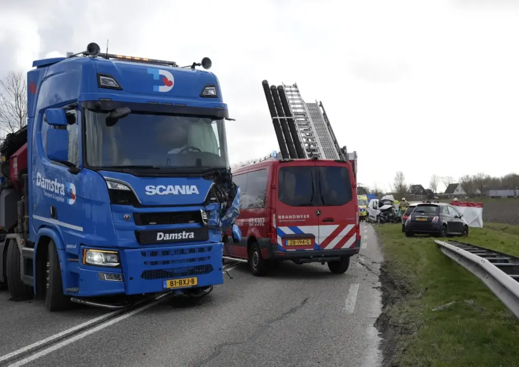 Waldnet: Verkeersongeval op de N357 bij Feinsum: 27-jarige man zwaar gewond