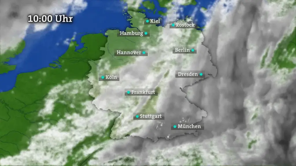Wetter in Deutschland: Wisselvallige omstandigheden verwacht