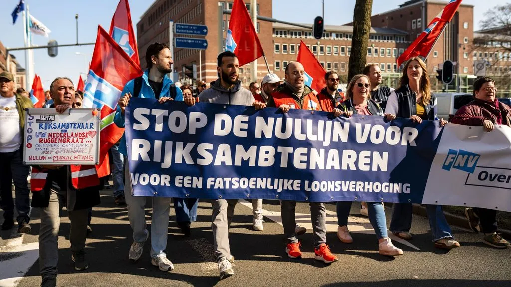 Ambtenaren staken op 14 april 2026