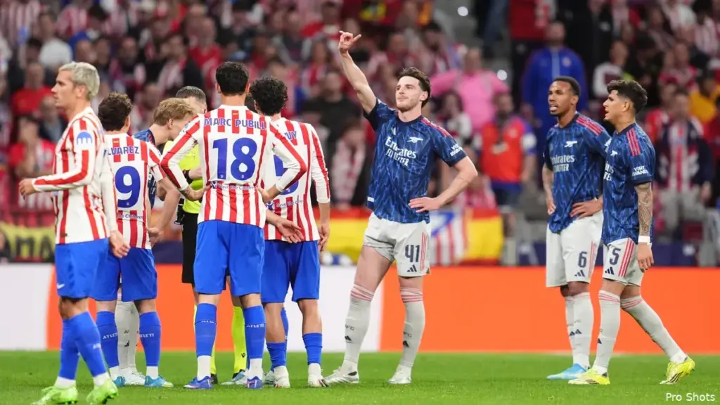 Arsenal en Atlético Madrid eindigen in gelijkspel
