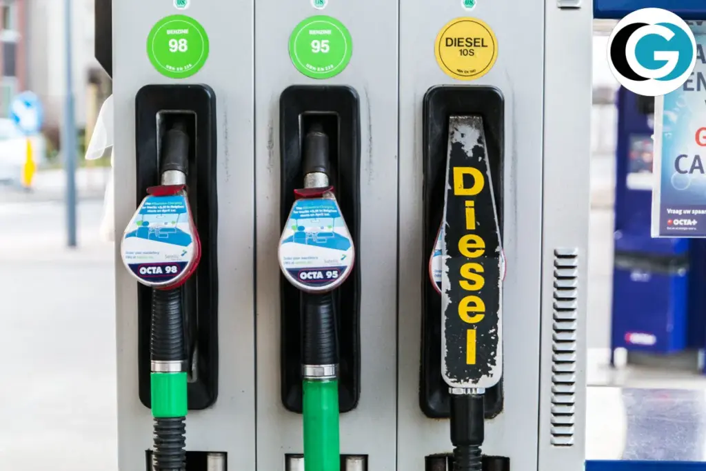 Dieselprijs: Stijging van de  in Nederland