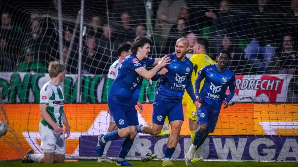 Dordrecht – Roda: Roda JC wint met 0-3 van FC Dordrecht