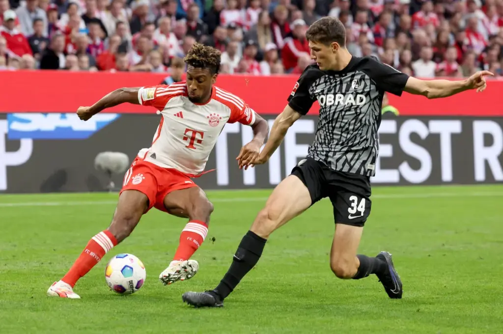 Freiburg – Bayern: Bayern Munich wint met 3-2 van SC Freiburg