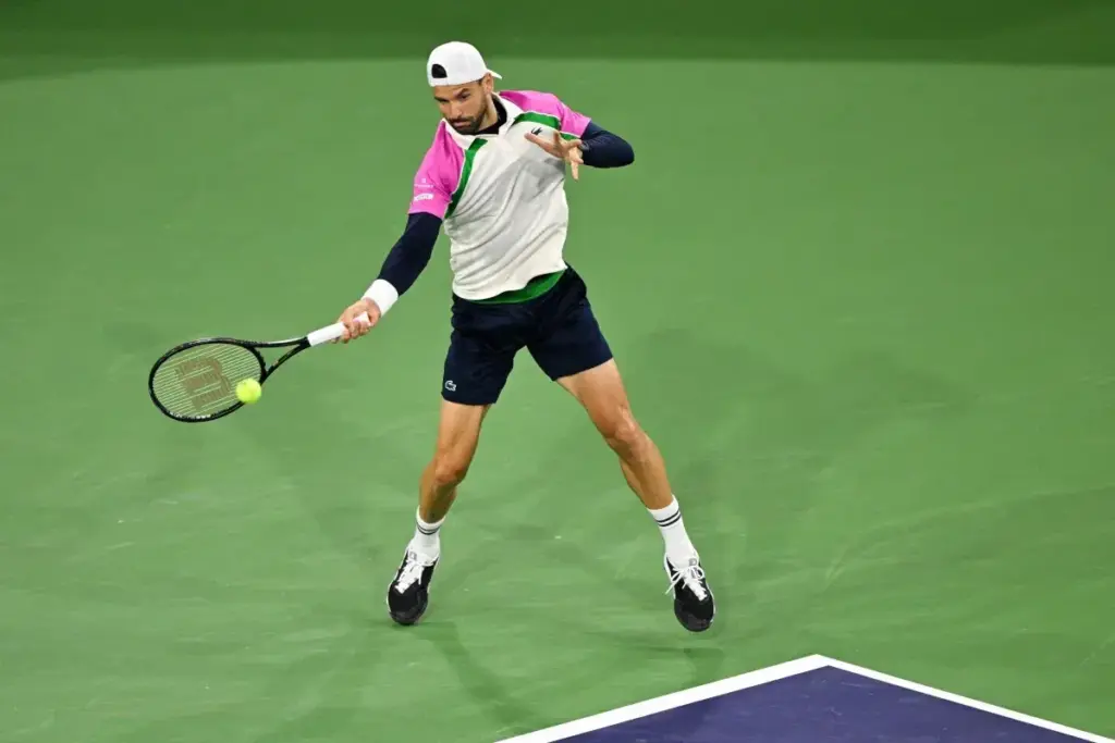 Grigor Dimitrov ondergaat een grote tegenslag
